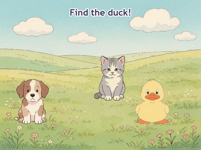 Farm Finder toddler game screenshot