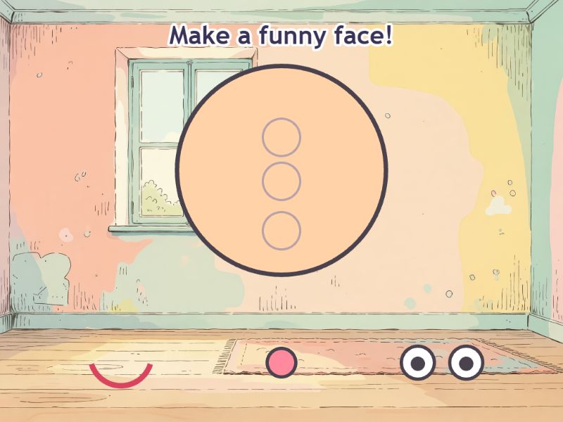 Make a Face toddler game screenshot